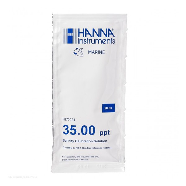 HANNA - HI70024P 35ppt Salinity Calibration Sachet