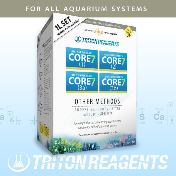 TRITON - Reef Supplements CORE 7 4x1L Kit Concentrate
