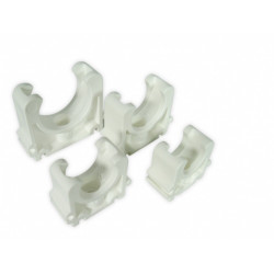 ROYAL EXCLUSIV - PVC Pipe clamp White 16mm