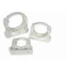 ROYAL EXCLUSIV - PVC Pipe clamp White 50mm