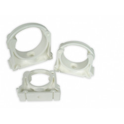 ROYAL EXCLUSIV - PVC Pipe clamp White 63mm